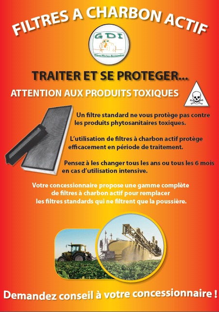 présentation filtres à charbon actif